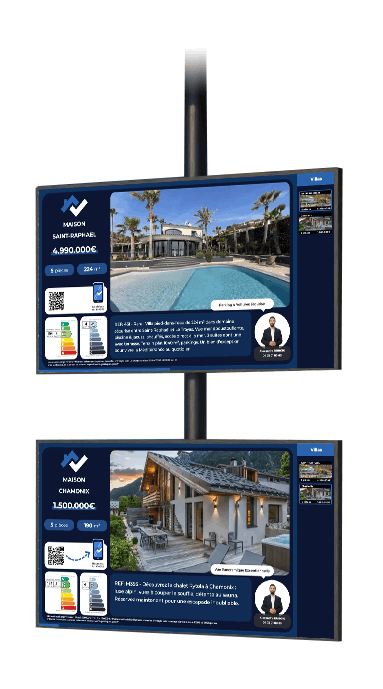 Porte-Affiches lumineux