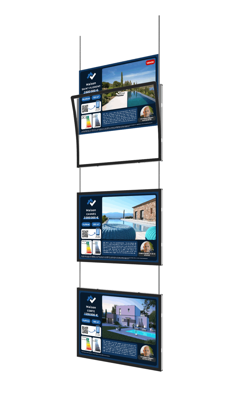 Porte-Affiches lumineux