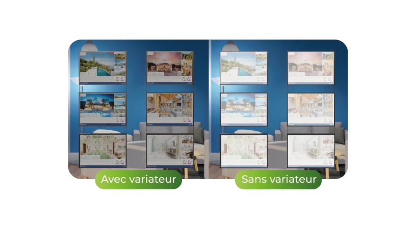 Variateur connecté